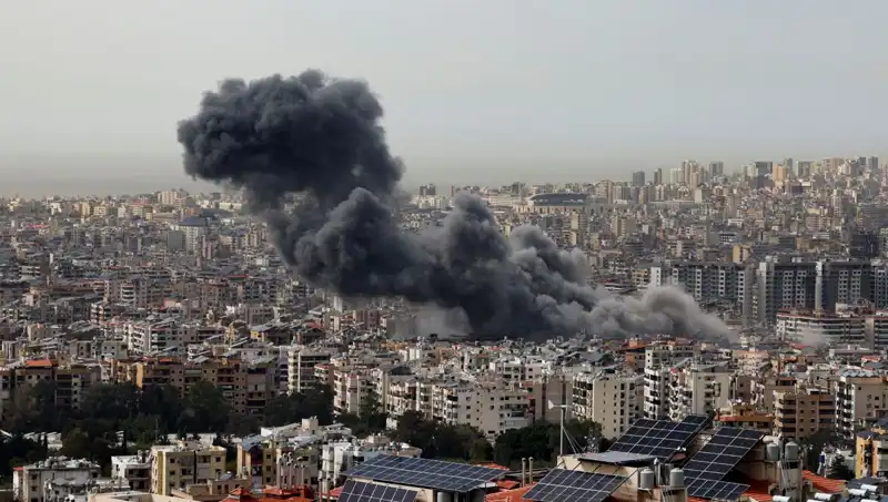 İsrail Ordusu, Beyrut'un Güneyine Hava Saldırısı Düzenledi