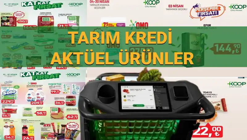 Tarım Kredi Kooperatifi Marketleri'nde Nisan Ayı İndirimlerinizi Kaçırmayın!