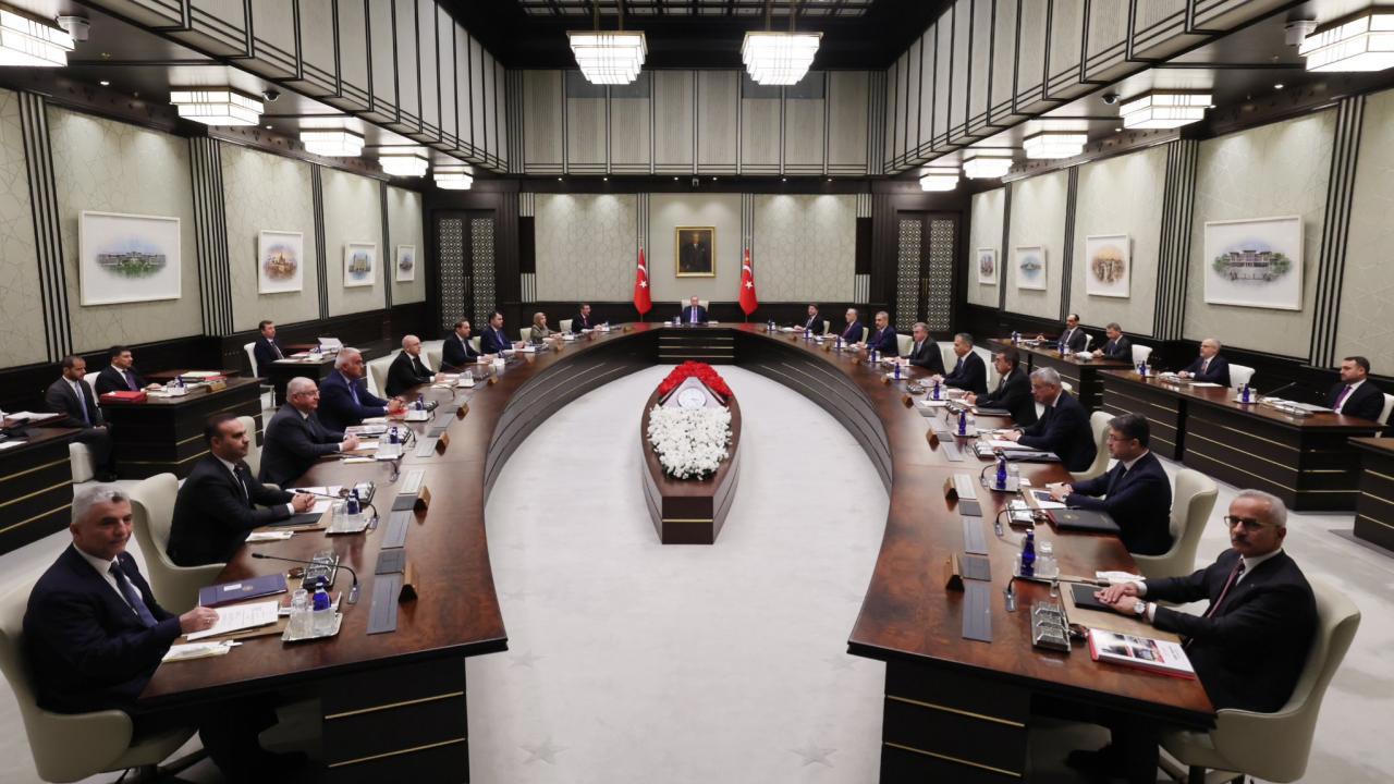 Cumhurbaşkanı Erdoğan başkanlığında ilk Kabine toplandı