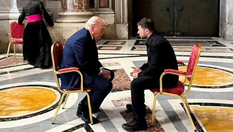 Zelenski, Trump ile Vatikan'daki Görüşmesini Değerlendirdi: En İyi Anlaşma Oradaydı