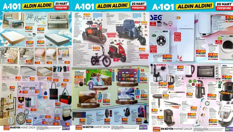A101 Aktüel Kataloğu: Mart Ayının En Cazip İndirimleri Sizi Bekliyor!