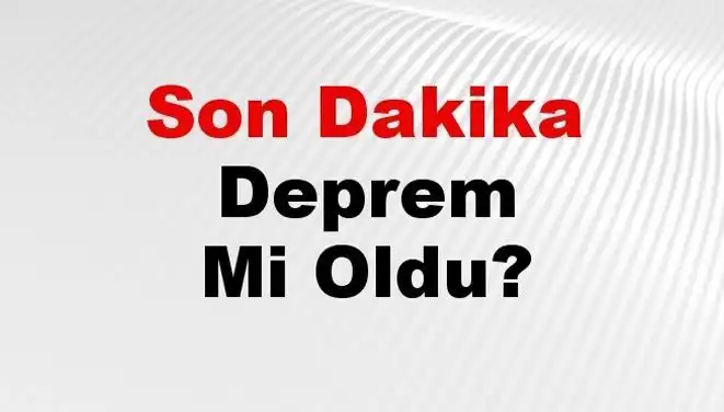 Son Dakika: Konya'da Deprem! Kandilli ve AFAD Verilerini İnceledik