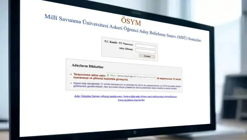 MSÜ Sınav Sonuçları Açıklandı mı? 2025 Duyurusu ve Sorgulama Ekranı!