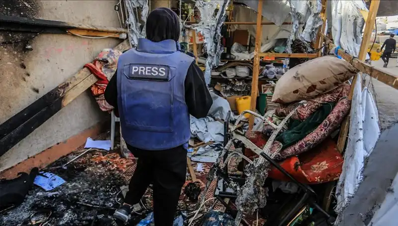 İsrail, Gazetecilerin Çadırını Hedef Aldığını Açıkladı: Savaşın Gölgesinde Medya Özgürlüğü