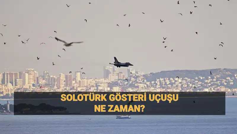İzmit Semalarında SOLOTÜRK Gösterisi: 18 Mart Uçuş Takvimi ve Detaylar