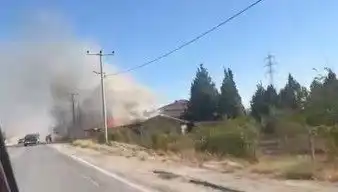 Bursa'da Fabrika Yangını: Tüm Şehirde Panik Yaratan Olay